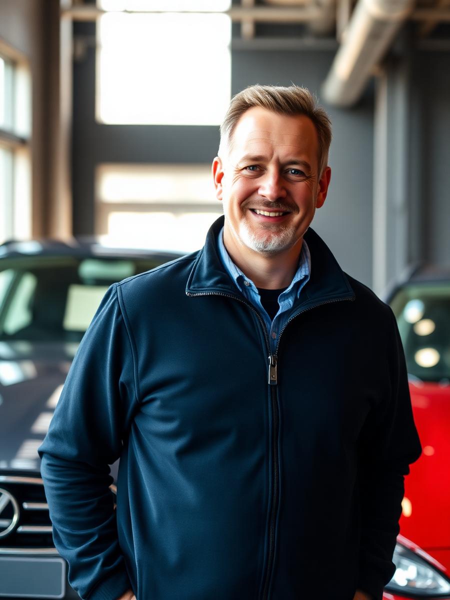 Inside the Zaks Cars showroom